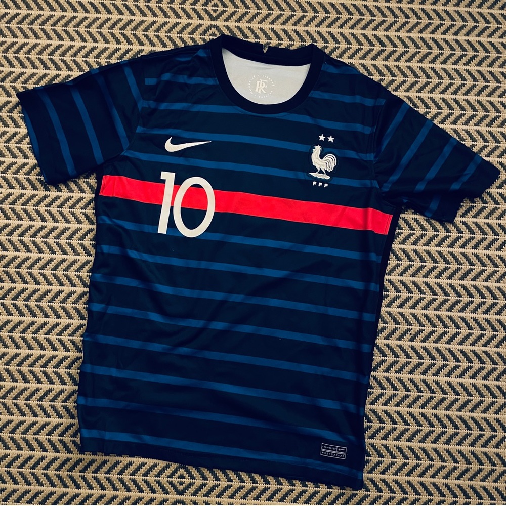 Kylian Mbappe Nike France Jersey, Euro 2020, Men’s S